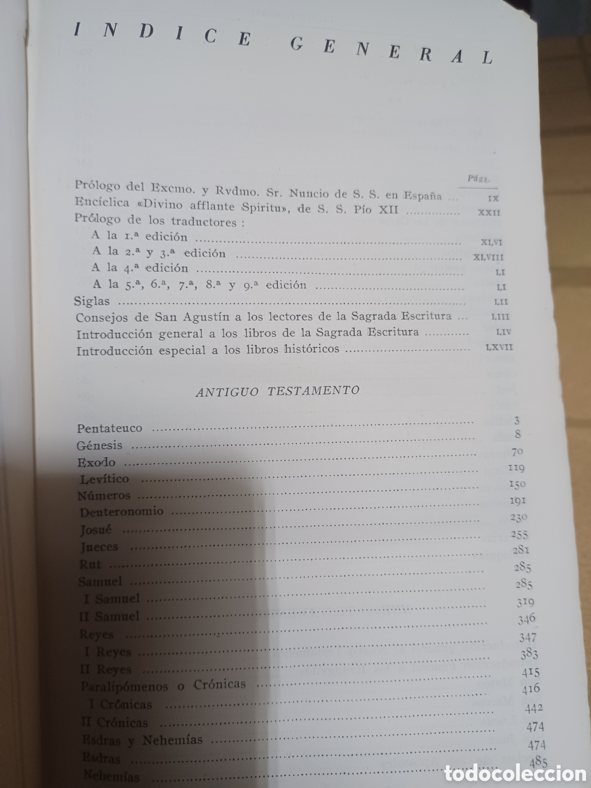 Libros: Barybook 285. sagrada Biblia n&aacute;car Colunga - Foto 3