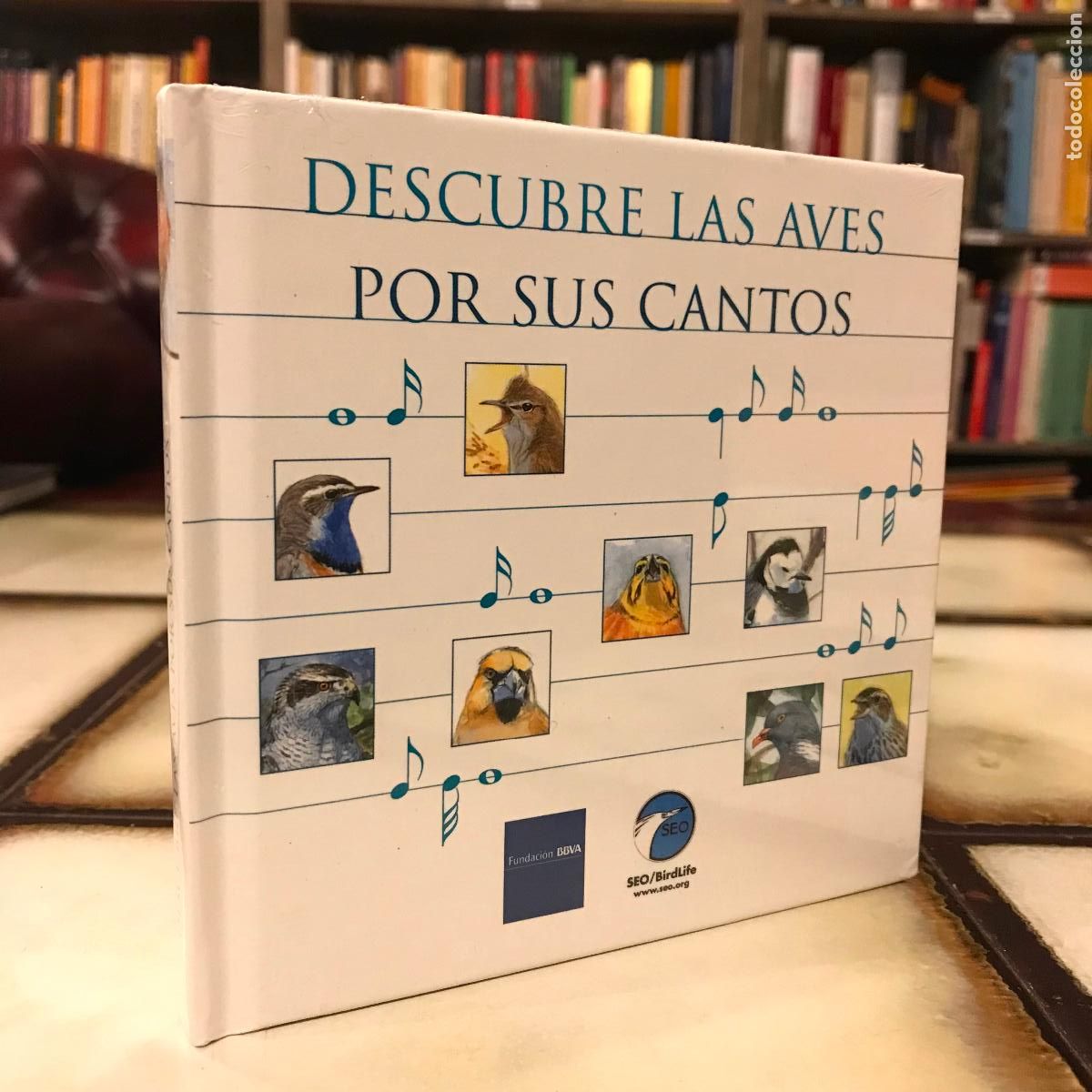 B&uuml;cher: Descubre las aves por sus cantos. Libro + CD. NUEVO, PRECINTADO.