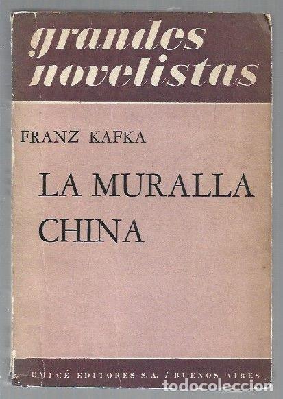 Libros: MURALLA CHINA - LA - KAFKA, FRANZ - Foto 1
