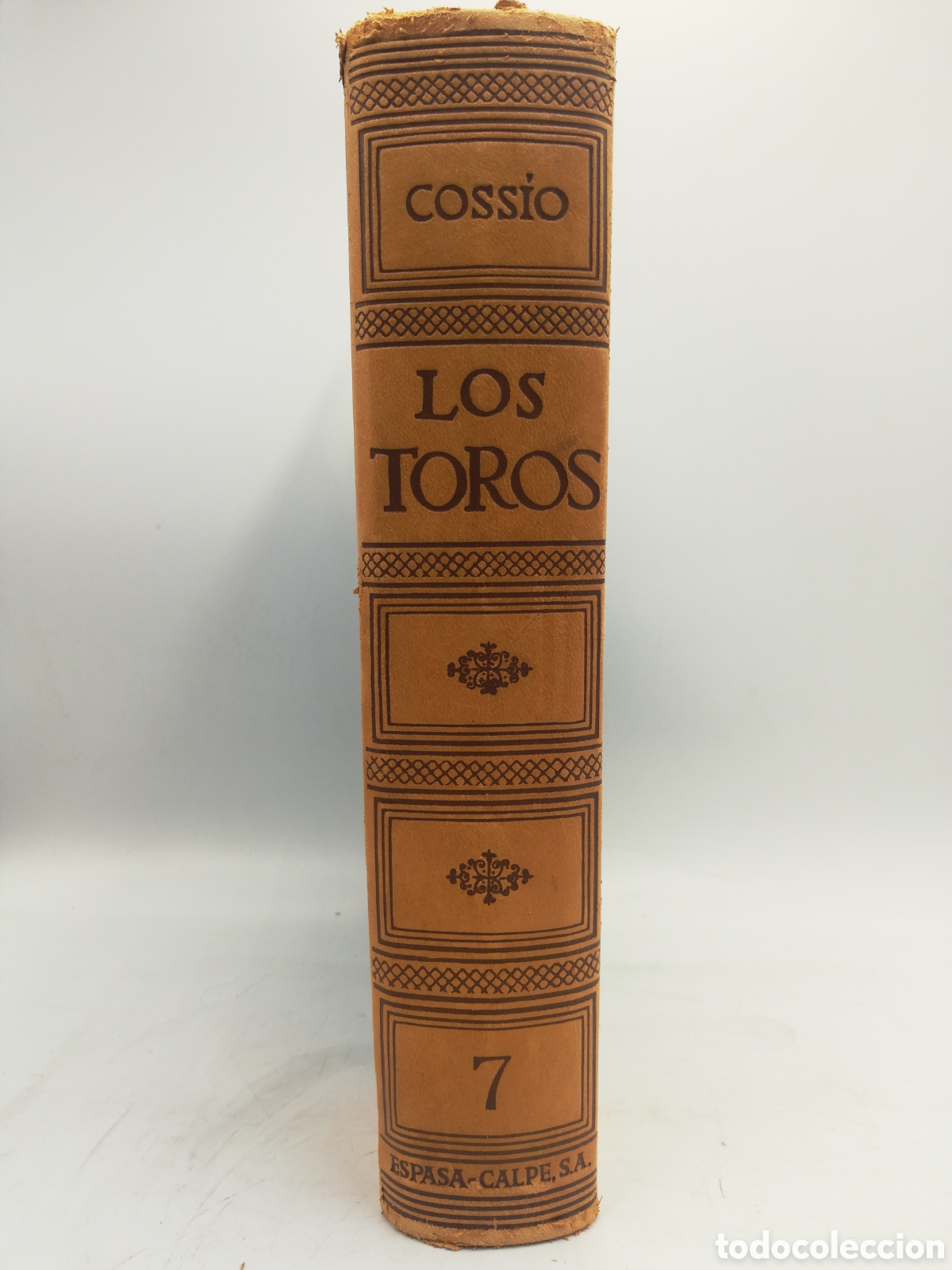 Libros: LOS TOROS: EL COSS&Iacute;O. ESPASA CALPE. TOMO 7. - Foto 2