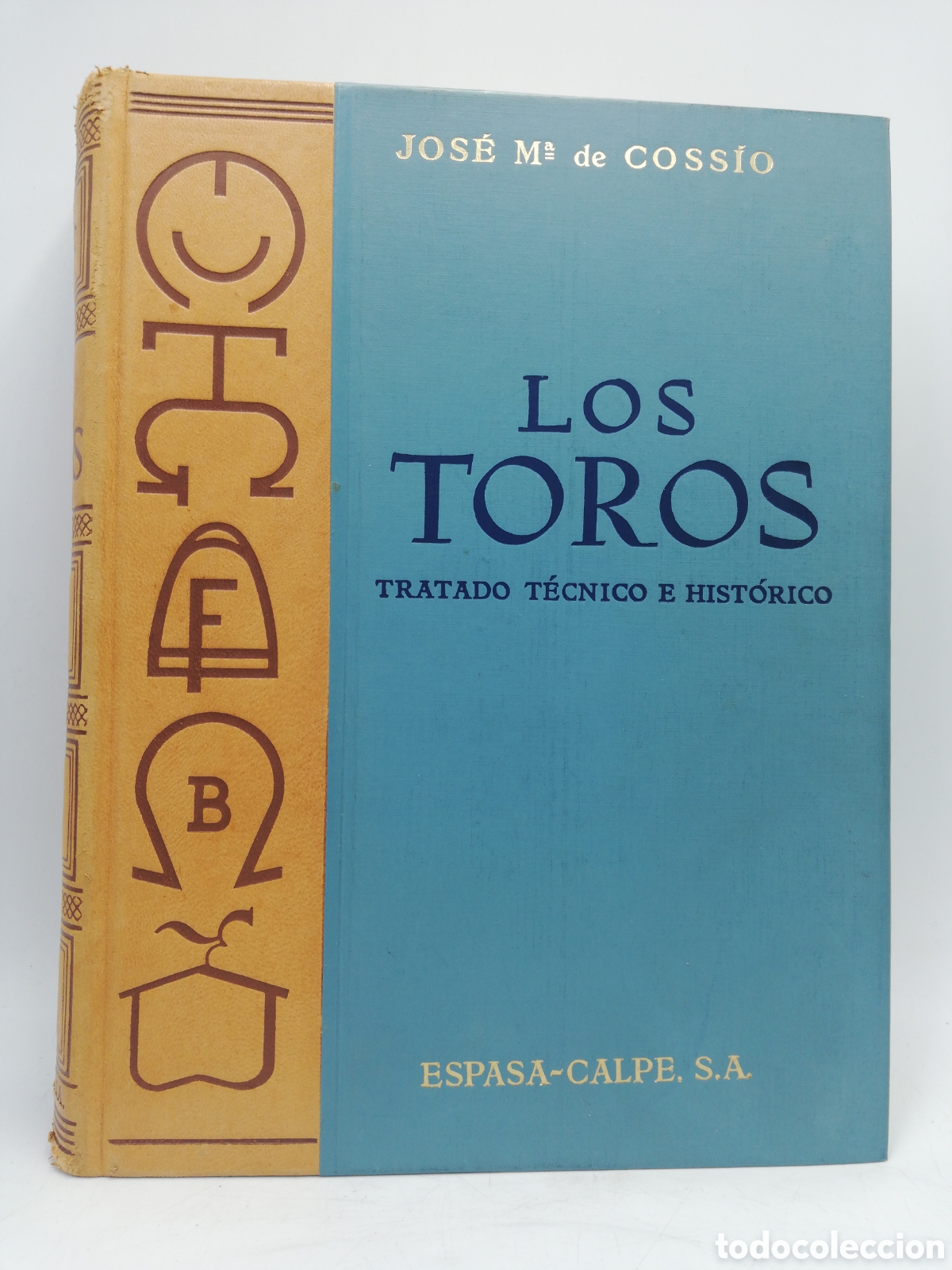 Libros: LOS TOROS: EL COSS&Iacute;O. ESPASA CALPE. TOMO 7. - Foto 1