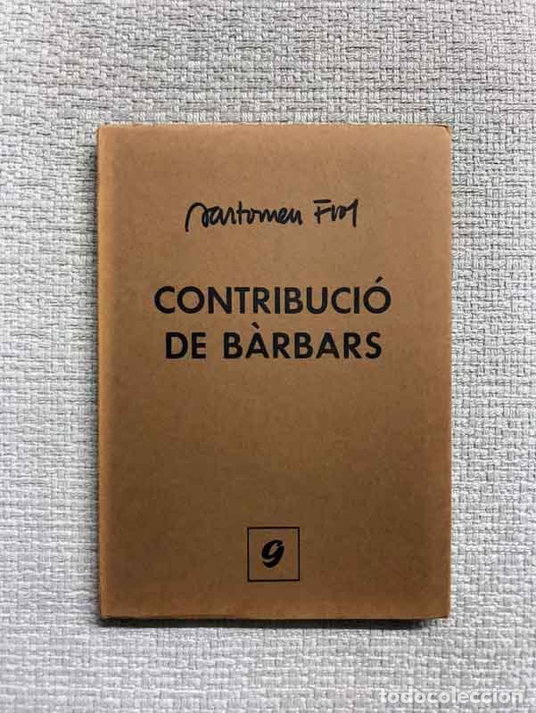 Libros: Contribucio? de ba`rbars - Bartomeu Fiol - Foto 1