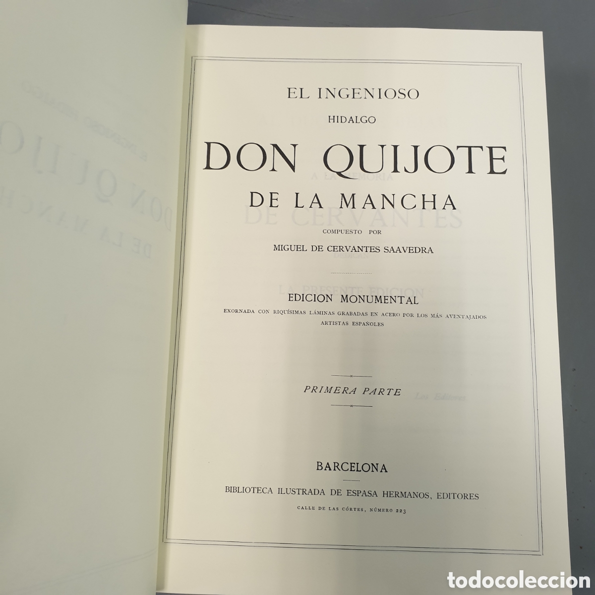 Libros: Don QUIJOTE DE LA MANCHA - Foto 2