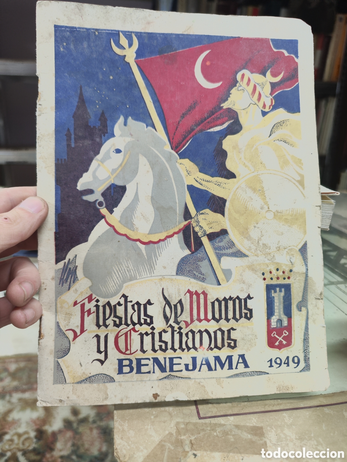 Libros: BENEJAMA 1949 - FIESTAS DE MOROS Y CRISTIANOS - PROGRAMA - Foto 1