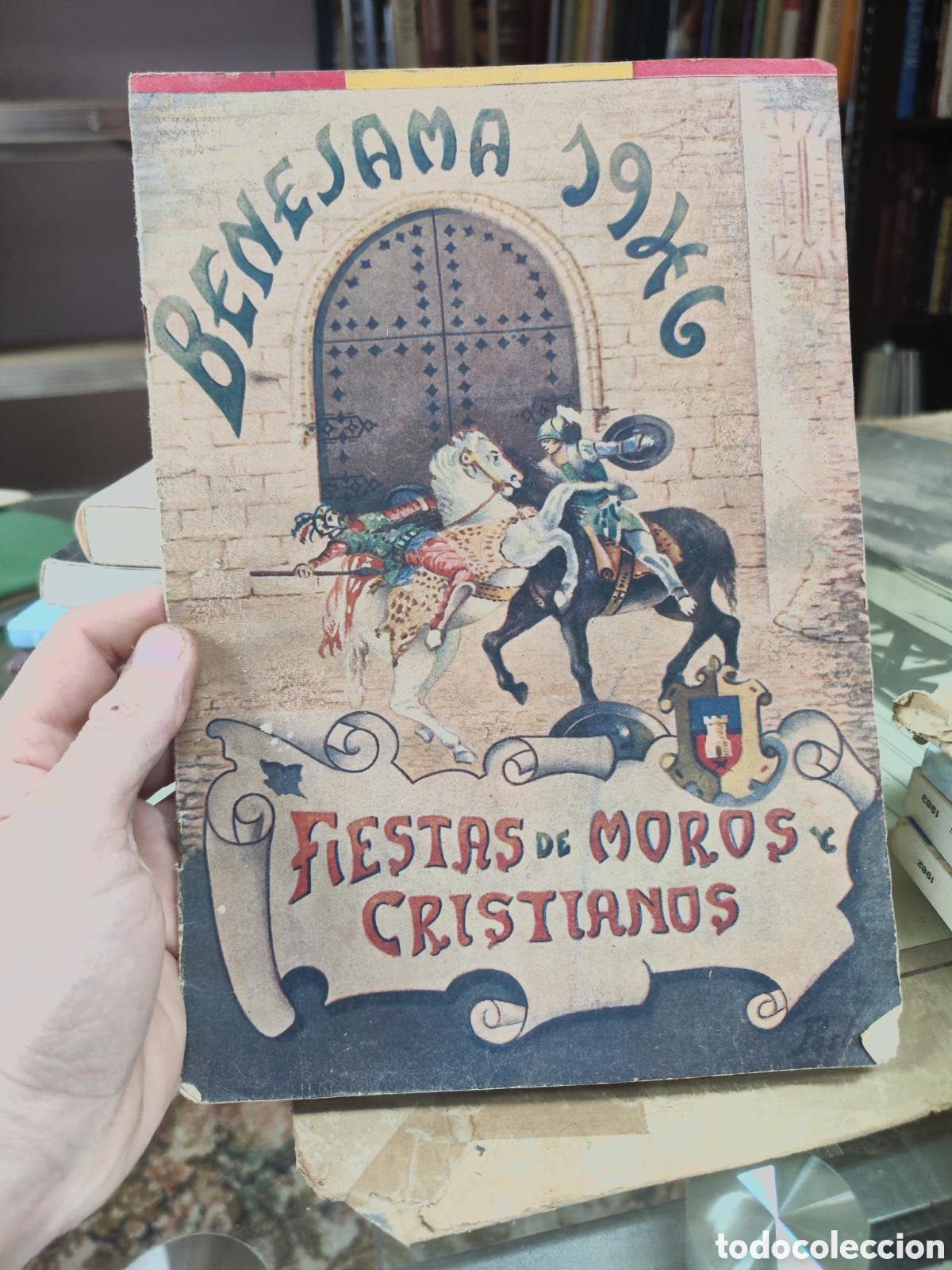 Libros: BENEJAMA 1946 - FIESTAS DE MOROS Y CRISTIANOS - PROGRAMA - Foto 1