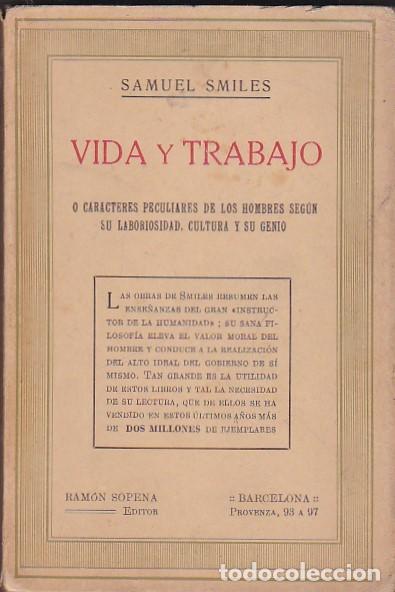 Libros: Vida y trabajo - SMILES,Samuel - Foto 1