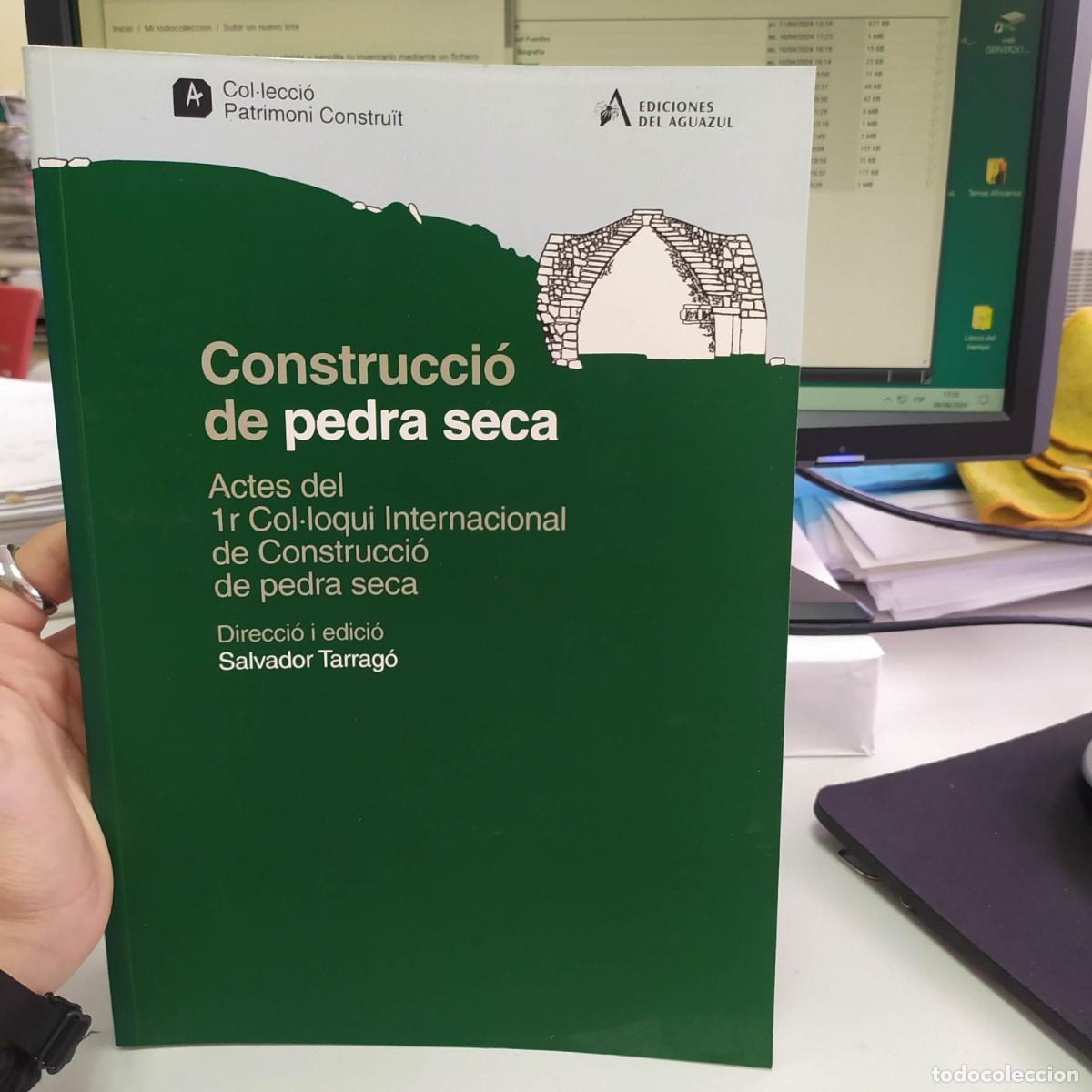 Libros: Construcci&oacute; de pedra seca - Salvador Tarrag&oacute; - Foto 1