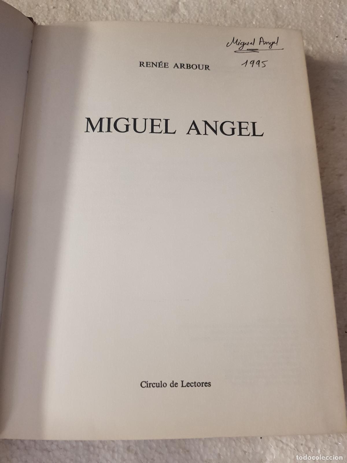 Libros: Miguel Angel - Ren&eacute;e arbour - Foto 4