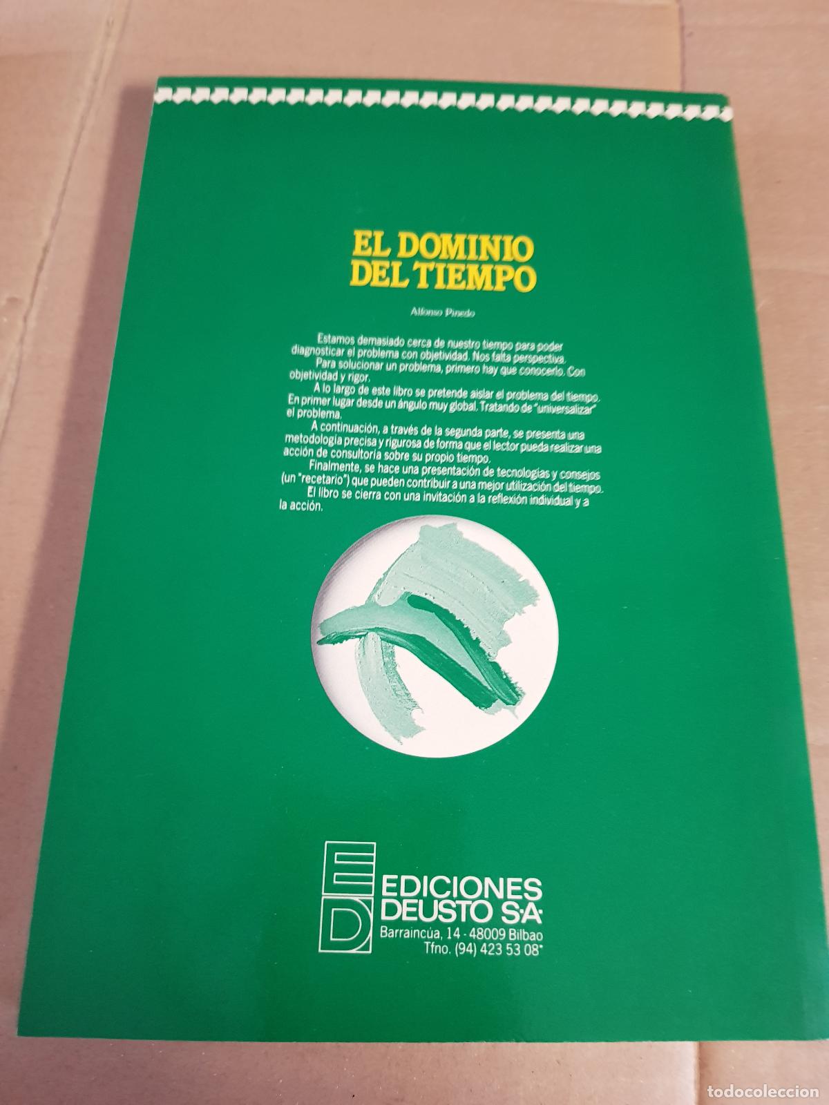 Libros: El dominio del tiempo - Alfonso Pinedo - Foto 2