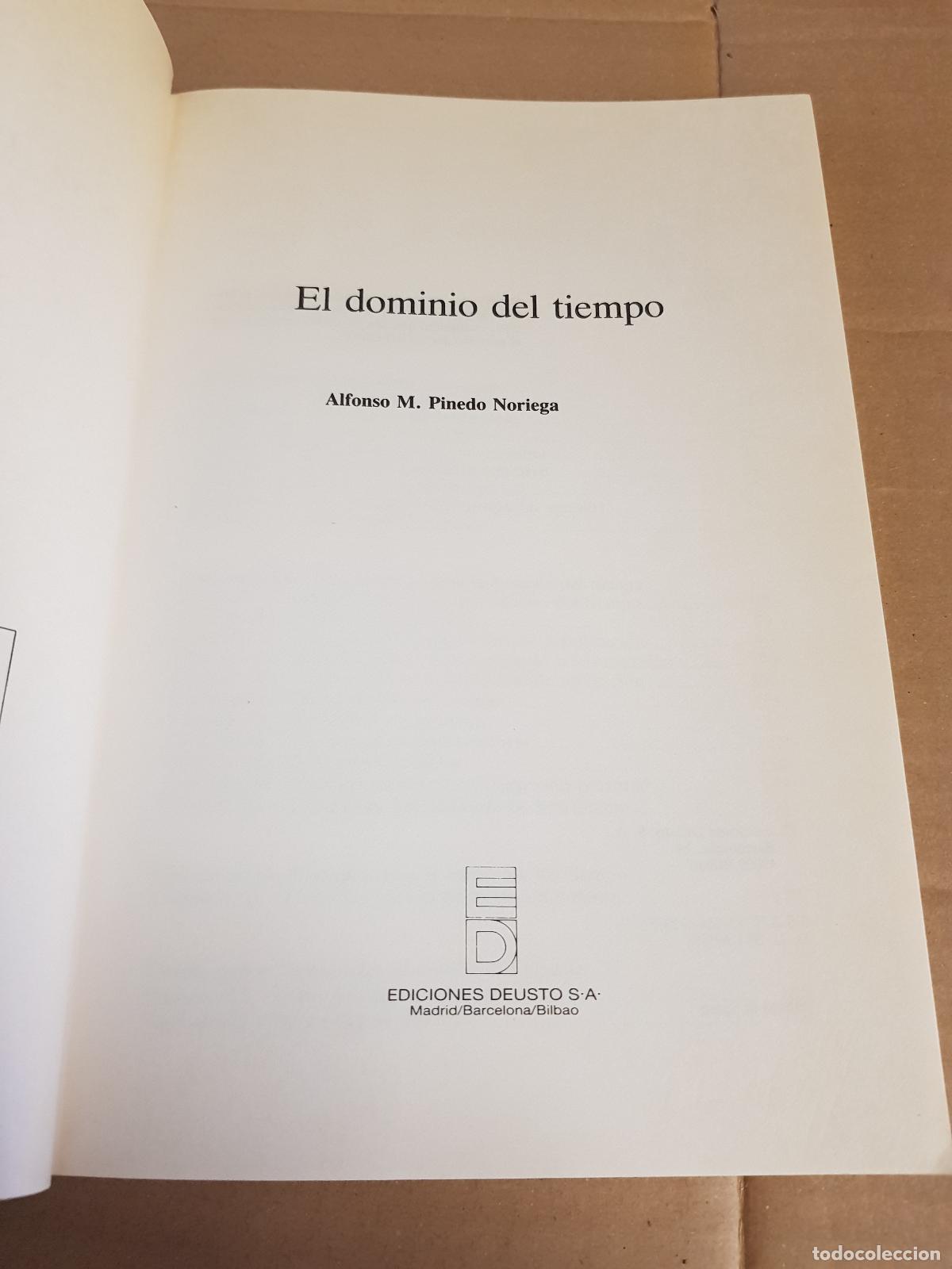 Libros: El dominio del tiempo - Alfonso Pinedo - Foto 5