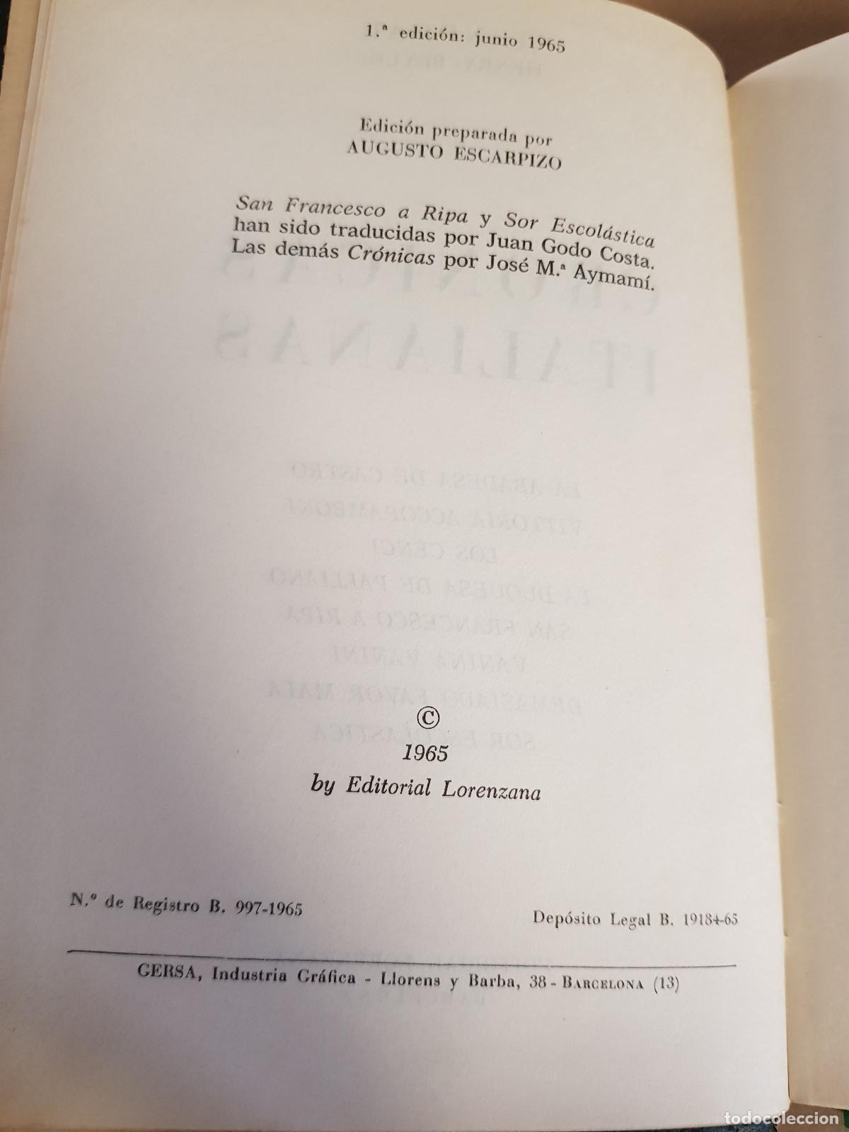 Libros: Cronicas italianas - Sten Dhal - Foto 5