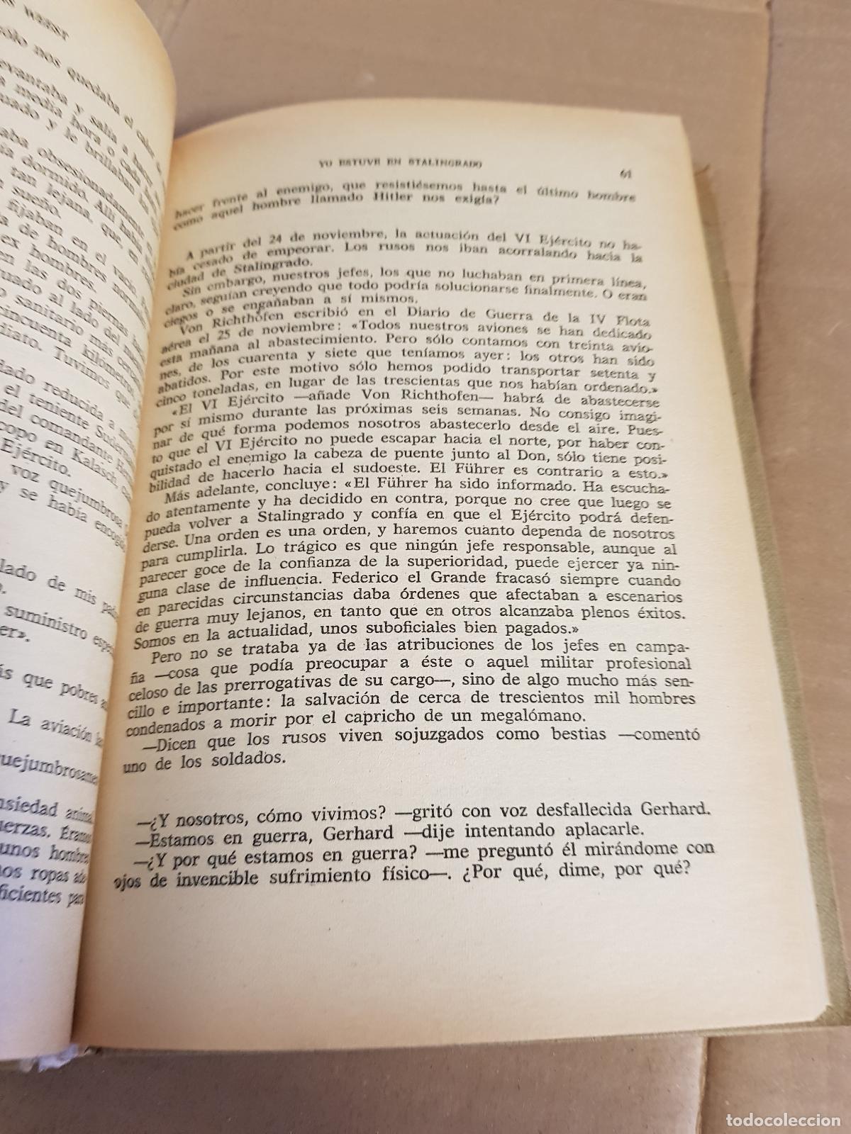 Libros: Yo estuve en stalingrado - Hans Weest - Foto 3