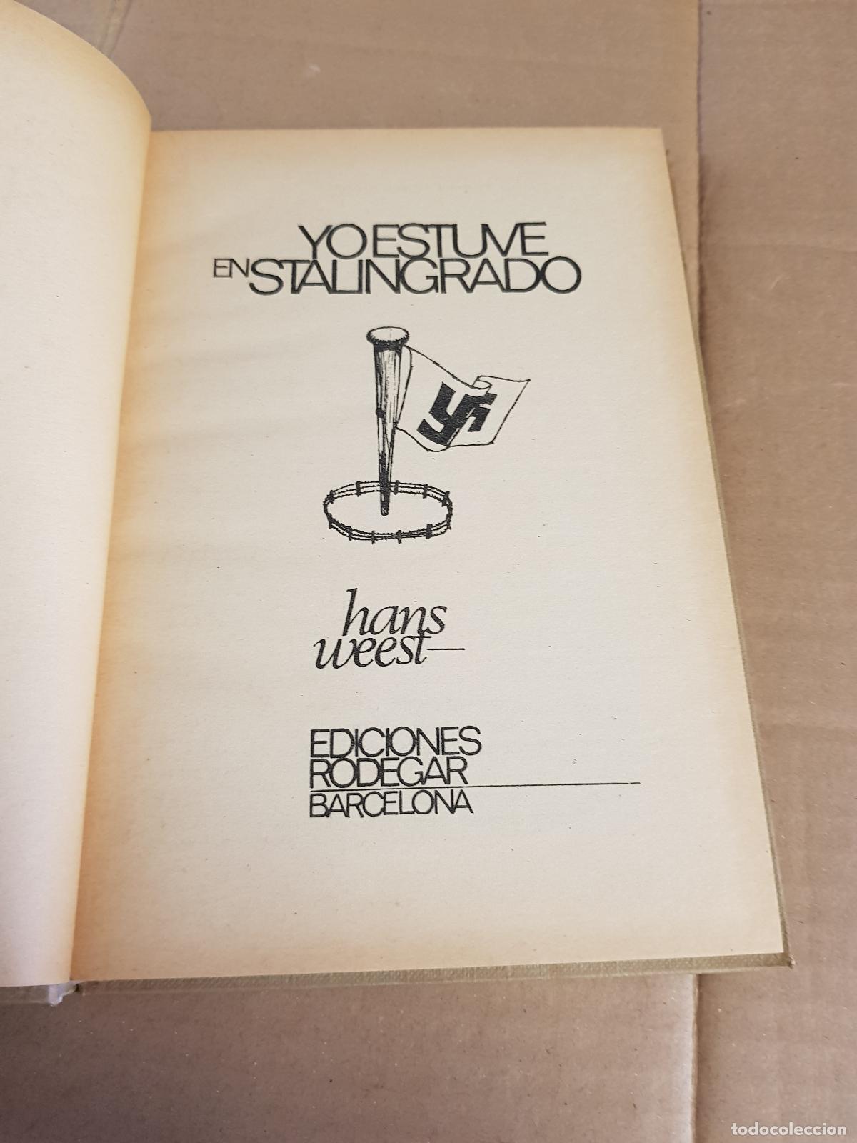 Libros: Yo estuve en stalingrado - Hans Weest - Foto 4