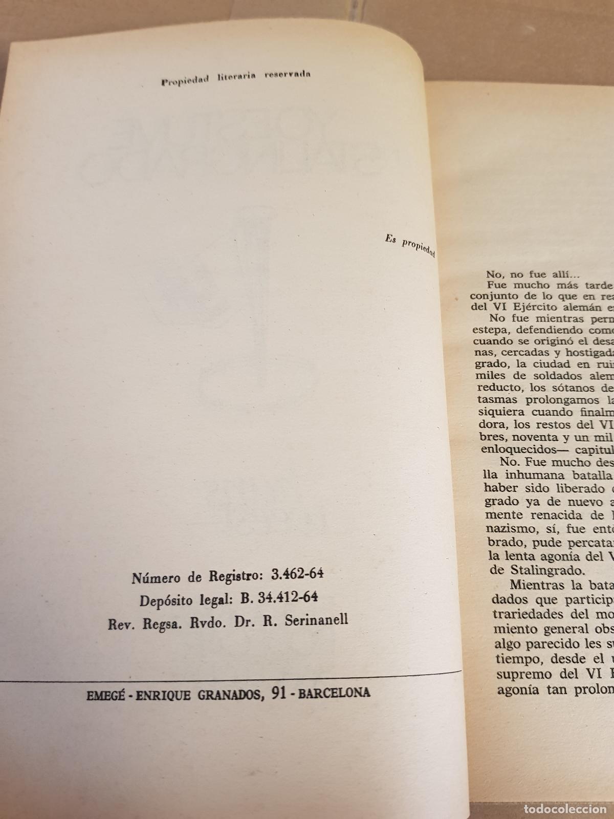Libros: Yo estuve en stalingrado - Hans Weest - Foto 5