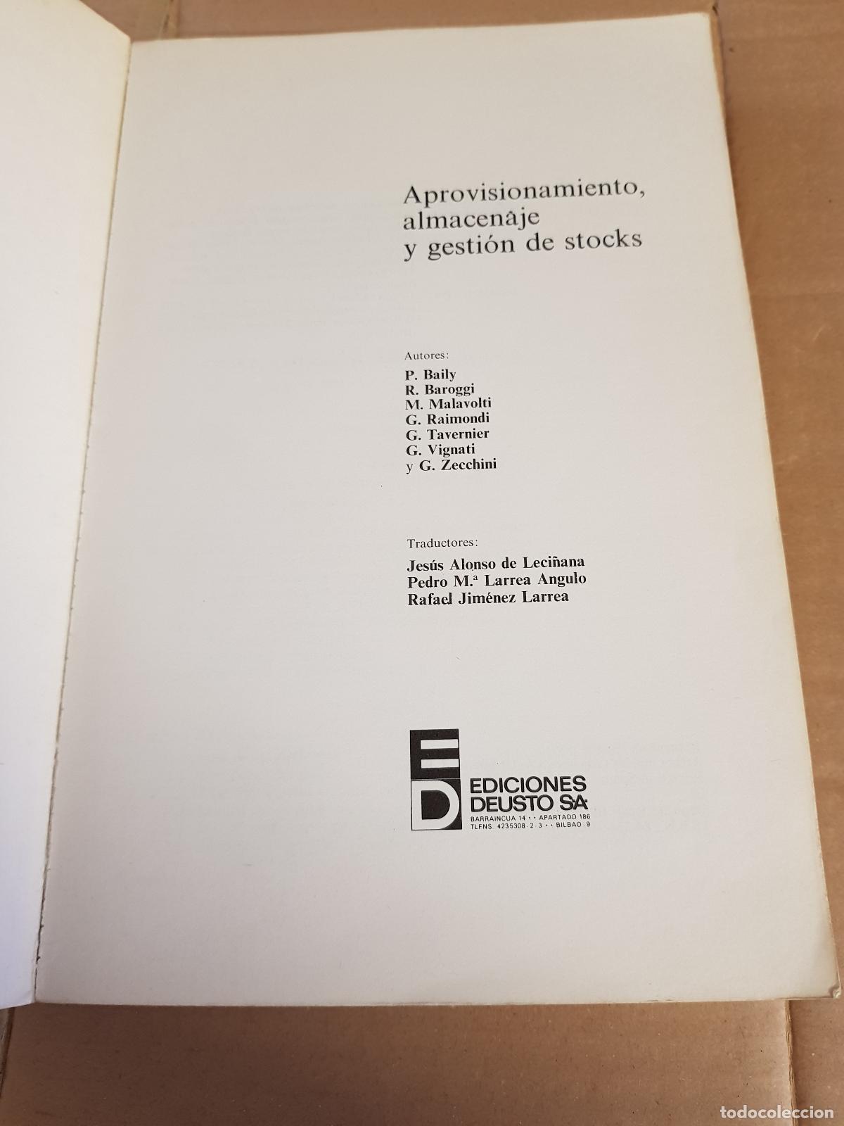 Libros: Aprovisionamiento, almacenaje, gesti&oacute;n de stocks - varios - Foto 4