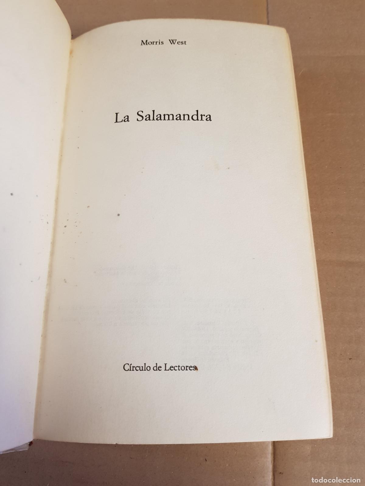 Libros: La salamandra - Morris west - Foto 5