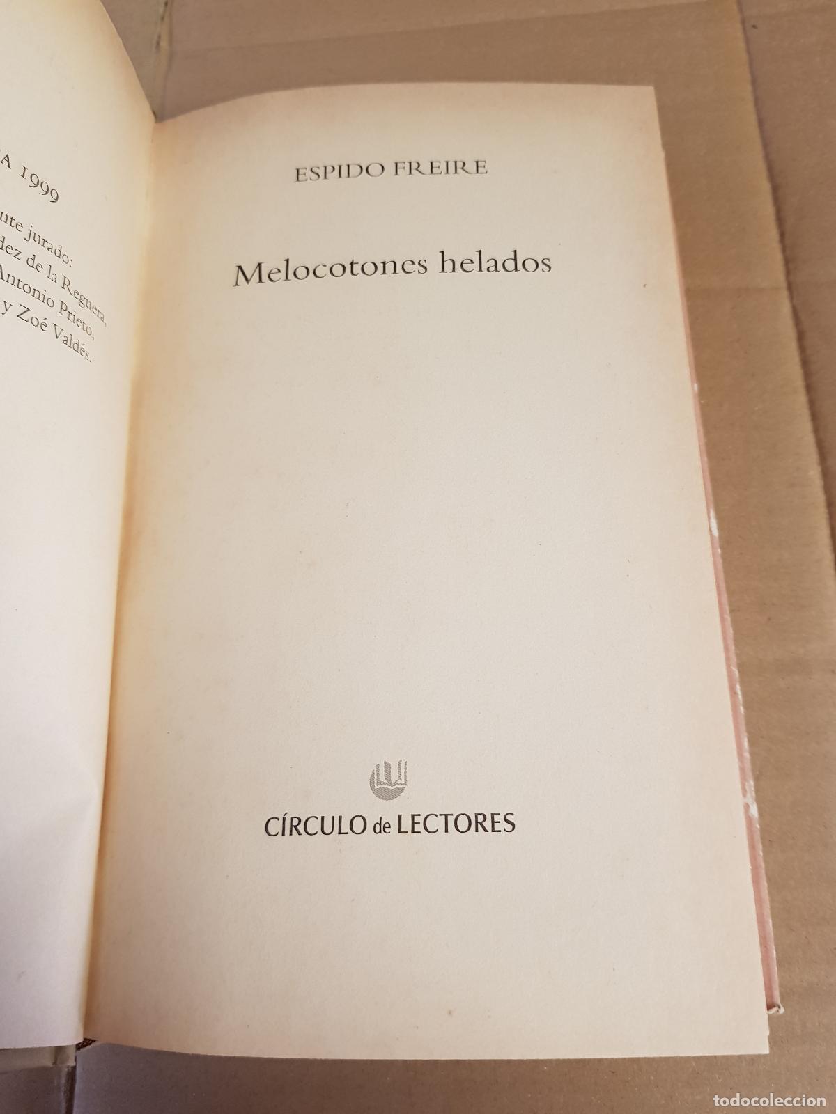 Libros: Melocotones helados - Espido Freire - Foto 3