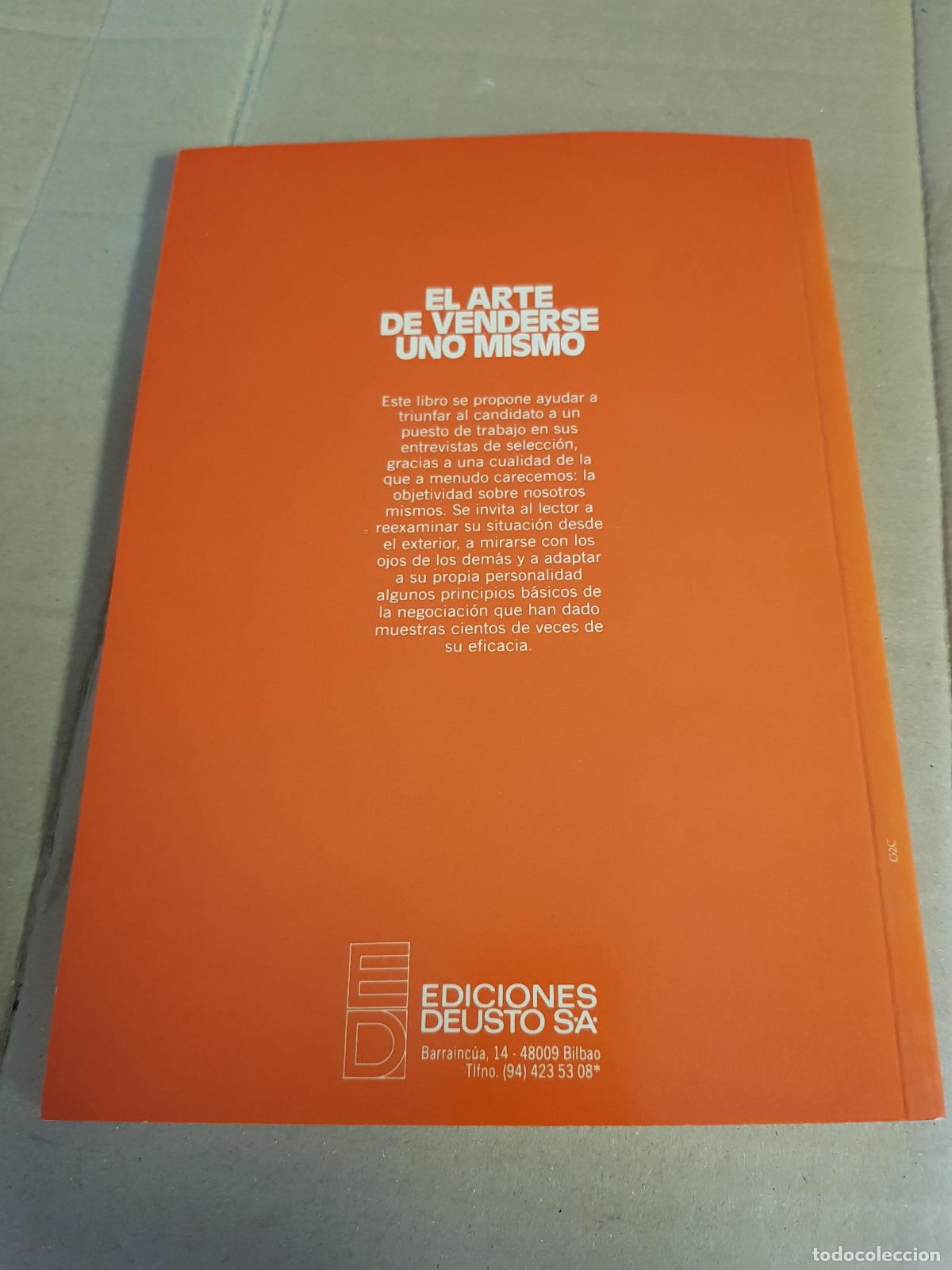 Libros: El arte de venderse uno mismo - W. weeks - Foto 2