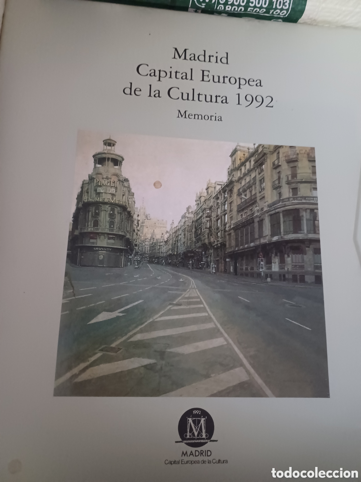 Libros: Barybook 71.B. . Madrid Capital Europea de la Cultura 1992. memoria - Foto 1