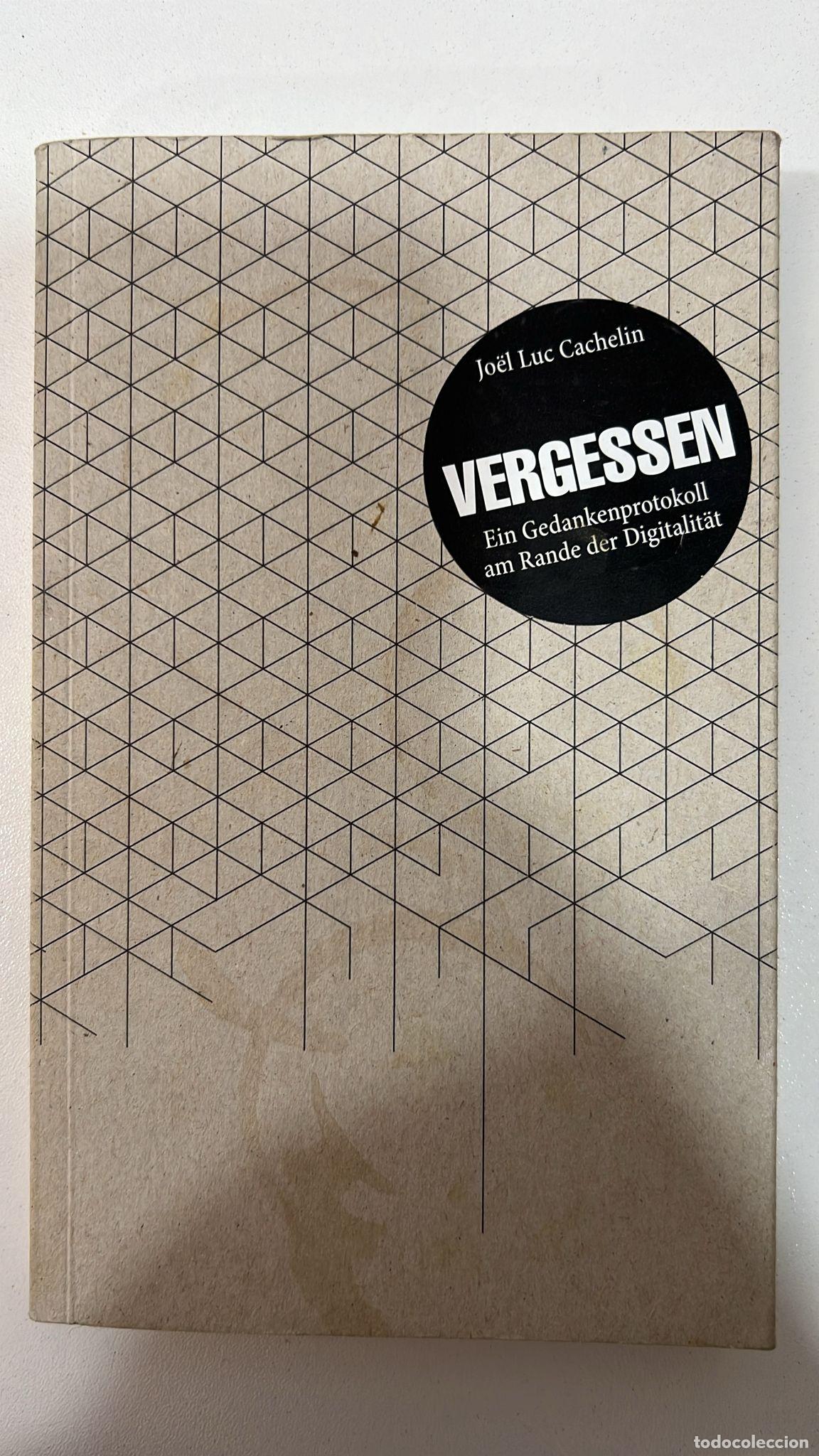 Libros: VERGESSEN - J&Ouml;EL LUC CACHELIN - Foto 1