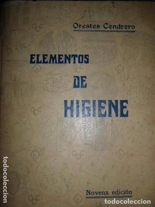 Libros: Elementos de higiene, Orestes Cendrero, ed. Aldus - Orestes Cendrero - Foto 2