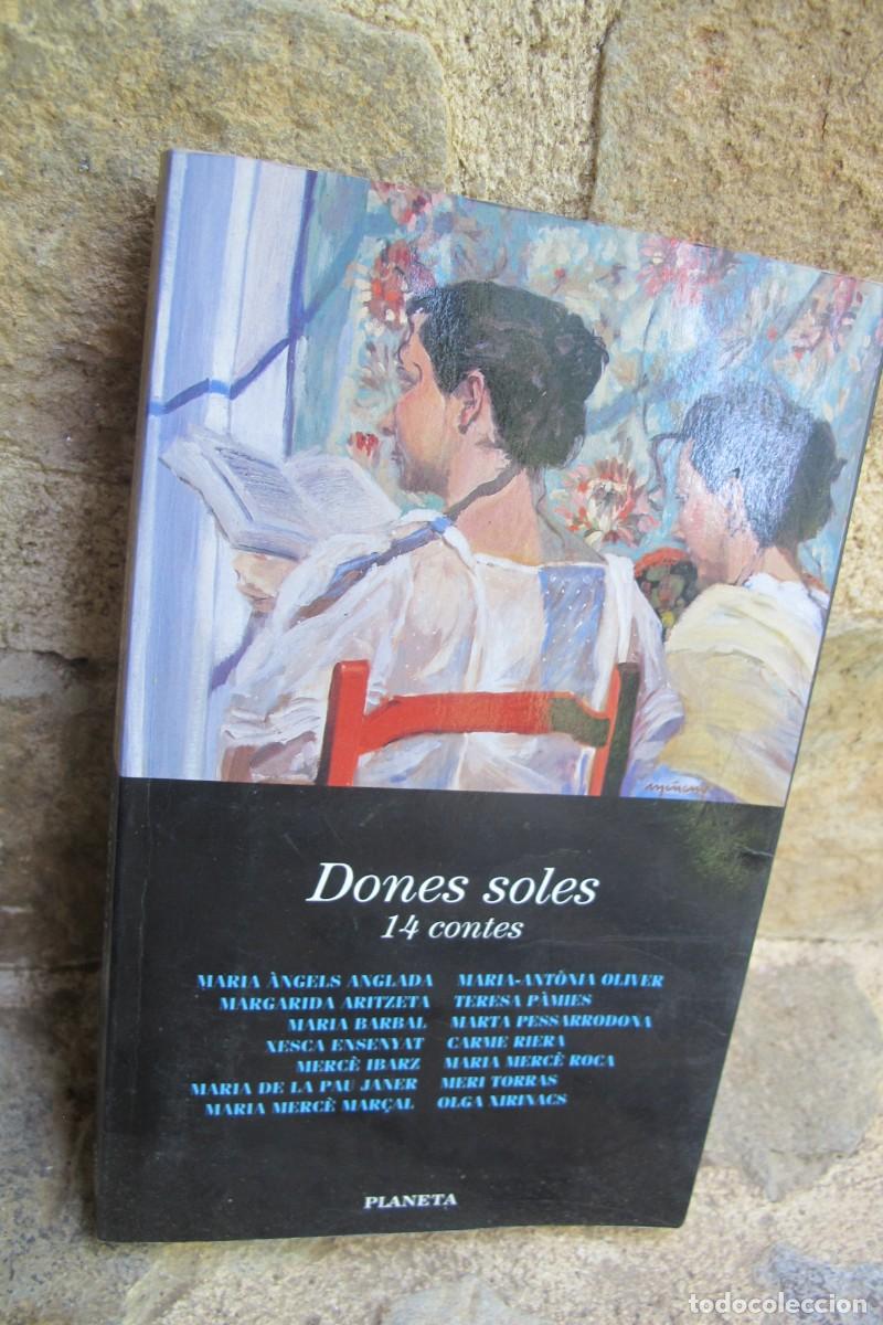 Libros: DONES SOLES. 14 CONTES 14 AUTORES - Foto 1