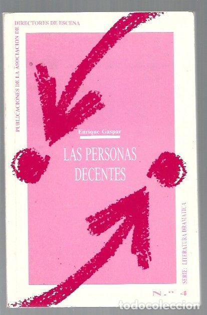 Libros: PERSONAS DECENTES - LAS - GASPAR, ENRIQUE - Foto 1