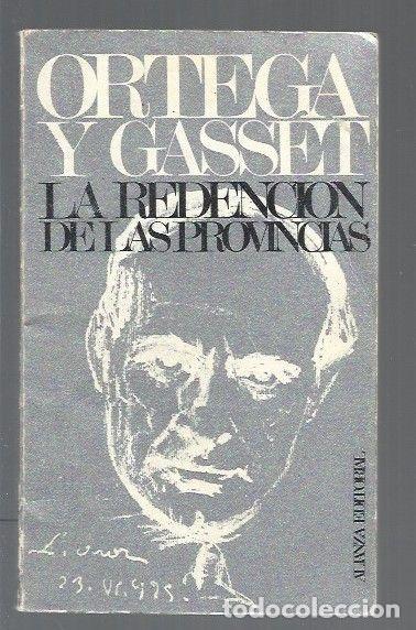 Libros: REDENCION DE LAS PROVINCIAS - LA - ORTEGA Y GASSET, JOSE - Foto 1
