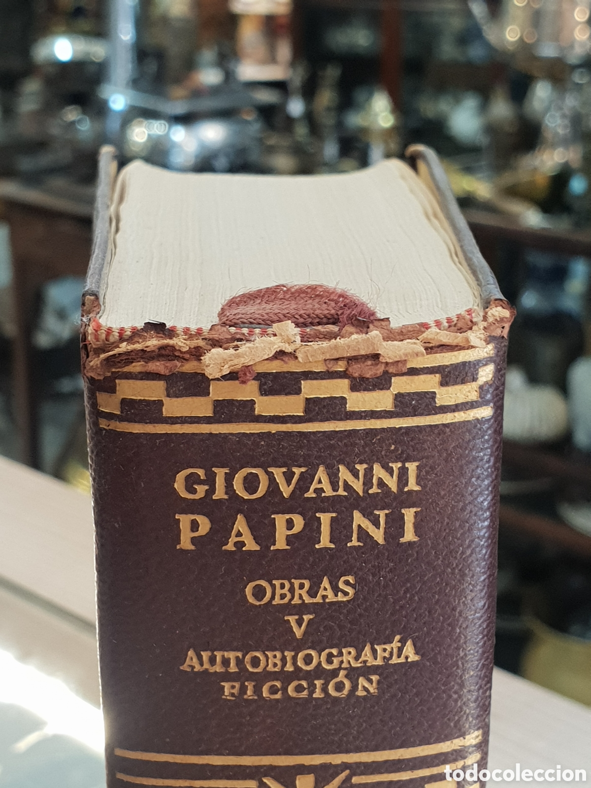 Libros: OBRAS GIOVANNI PAPINI 5 TOMOS. AGUILAR. - Foto 9