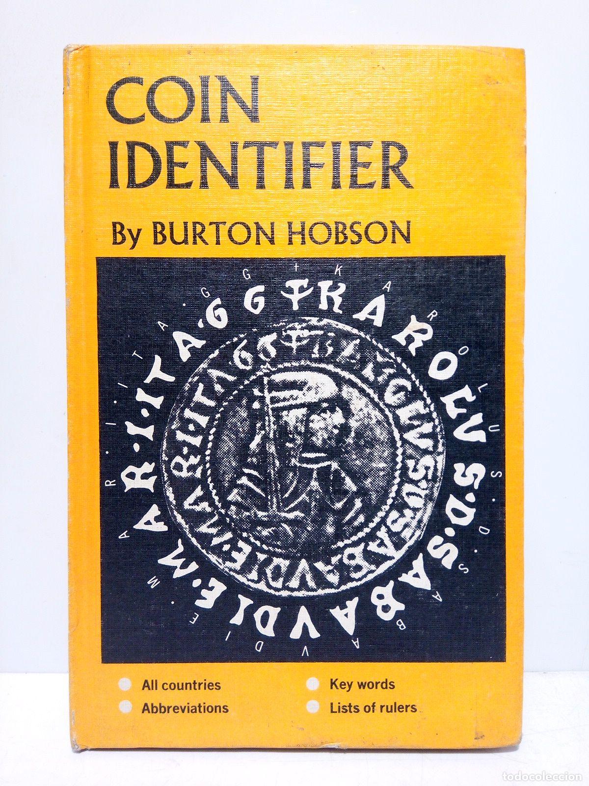 Libros: HOBSON, Burton - Coin identifier - Foto 1