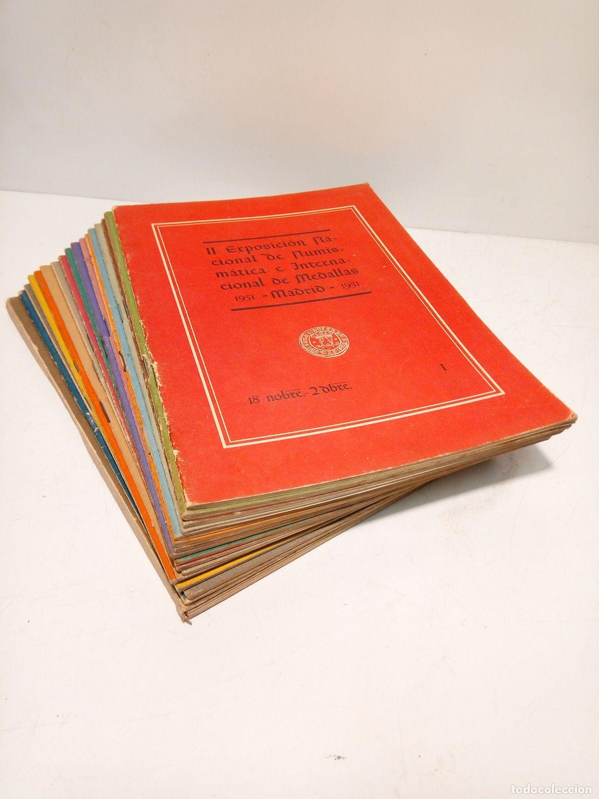 Libri di seconda mano: II EXPOSICION NACIONAL DE NUMISMATICA E INTERNACIONAL DE MEDALLAS. MADRID - 1951, 18 Noviembre - 2 O