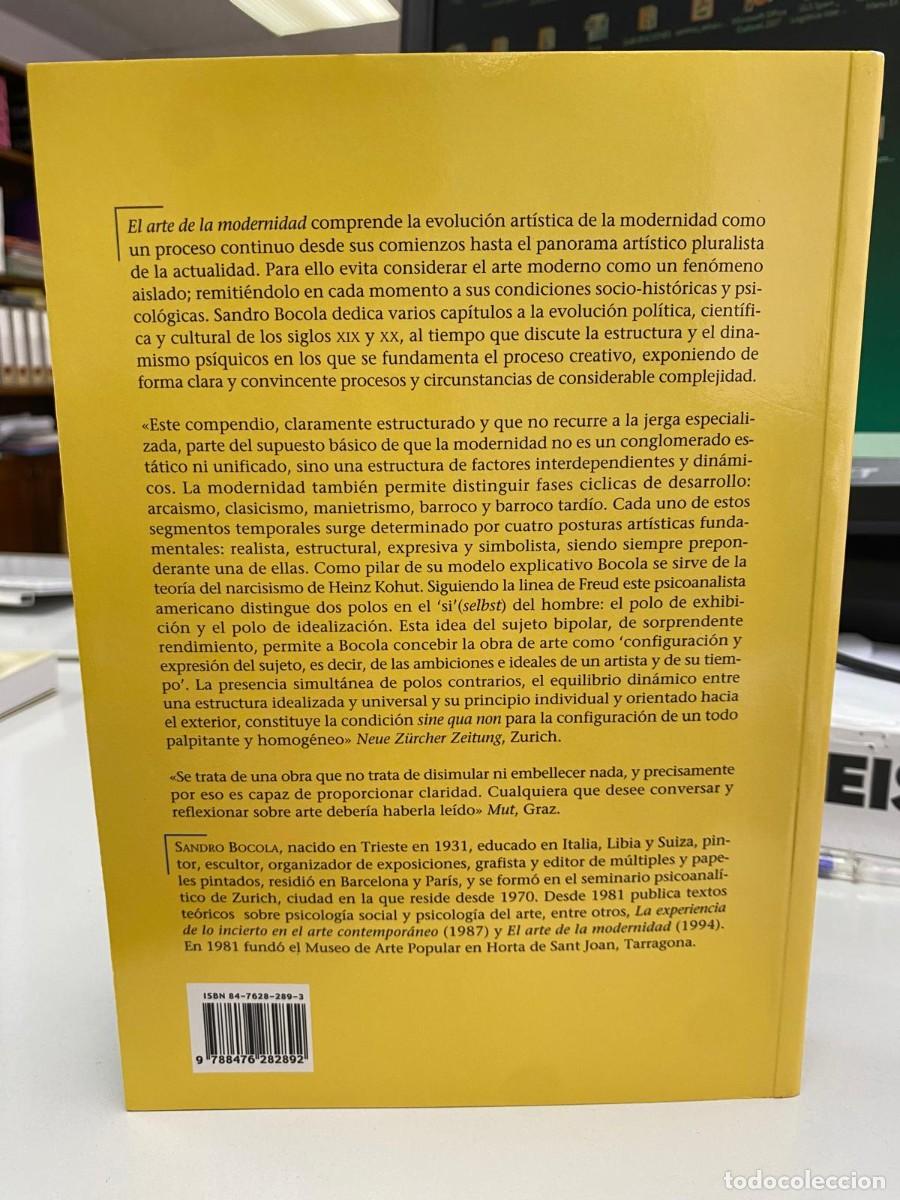 Libros: El arte de la modernidad - Sandro Bocola - Foto 2
