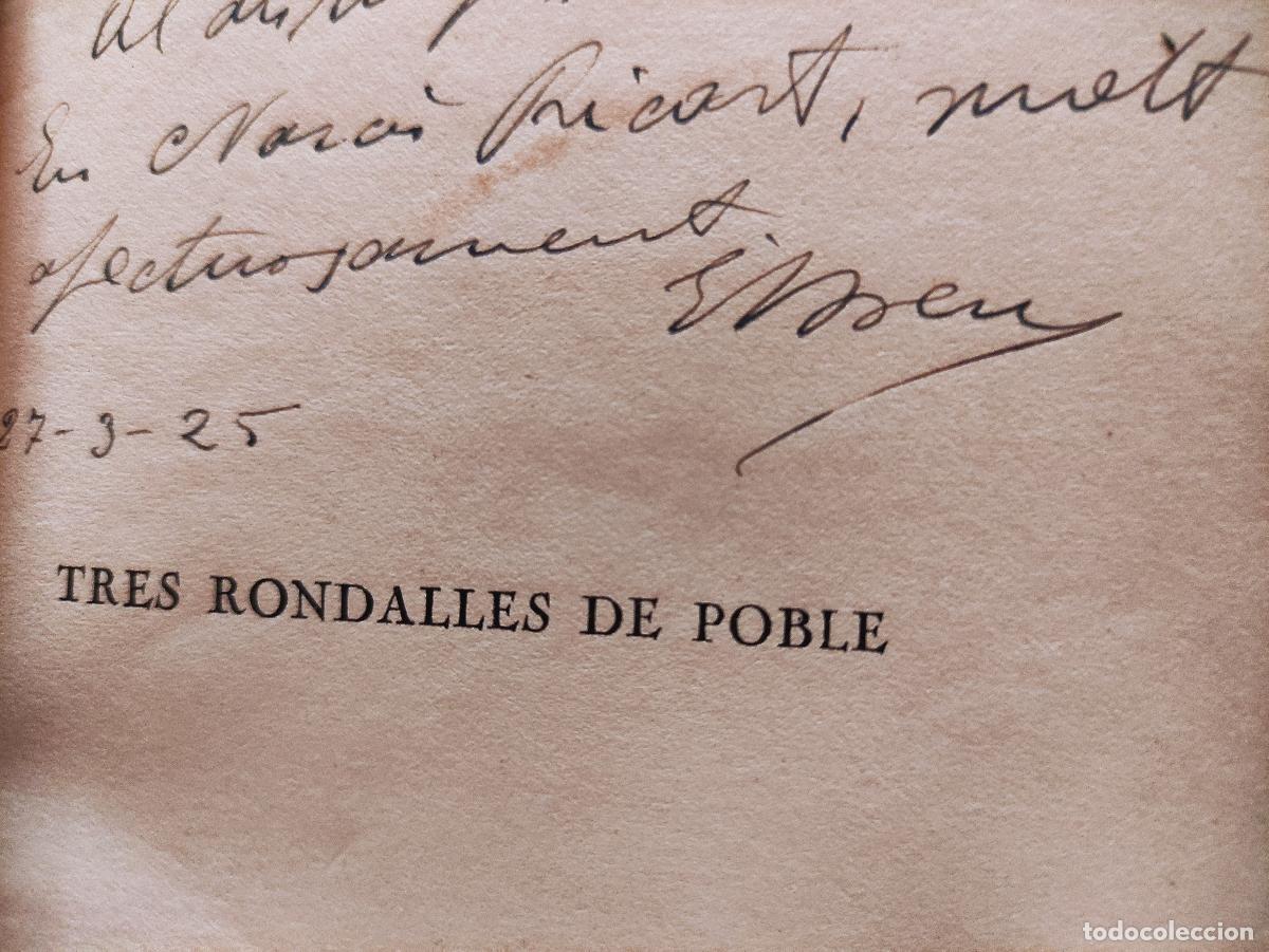 Libros: TRES RONDALLES DE POBLE - E. ISERN DALMAU - Foto 2