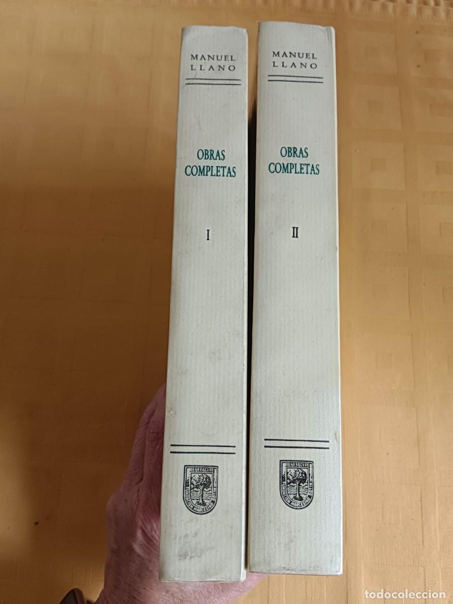 Libros: OBRAS COMPLETAS - 2 TOMOS - Manuel Llano - Foto 2