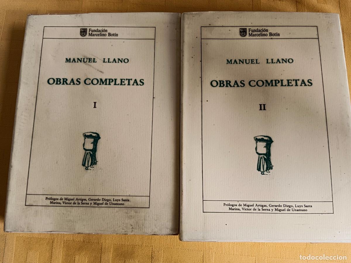 Libros: OBRAS COMPLETAS - 2 TOMOS - Manuel Llano - Foto 1