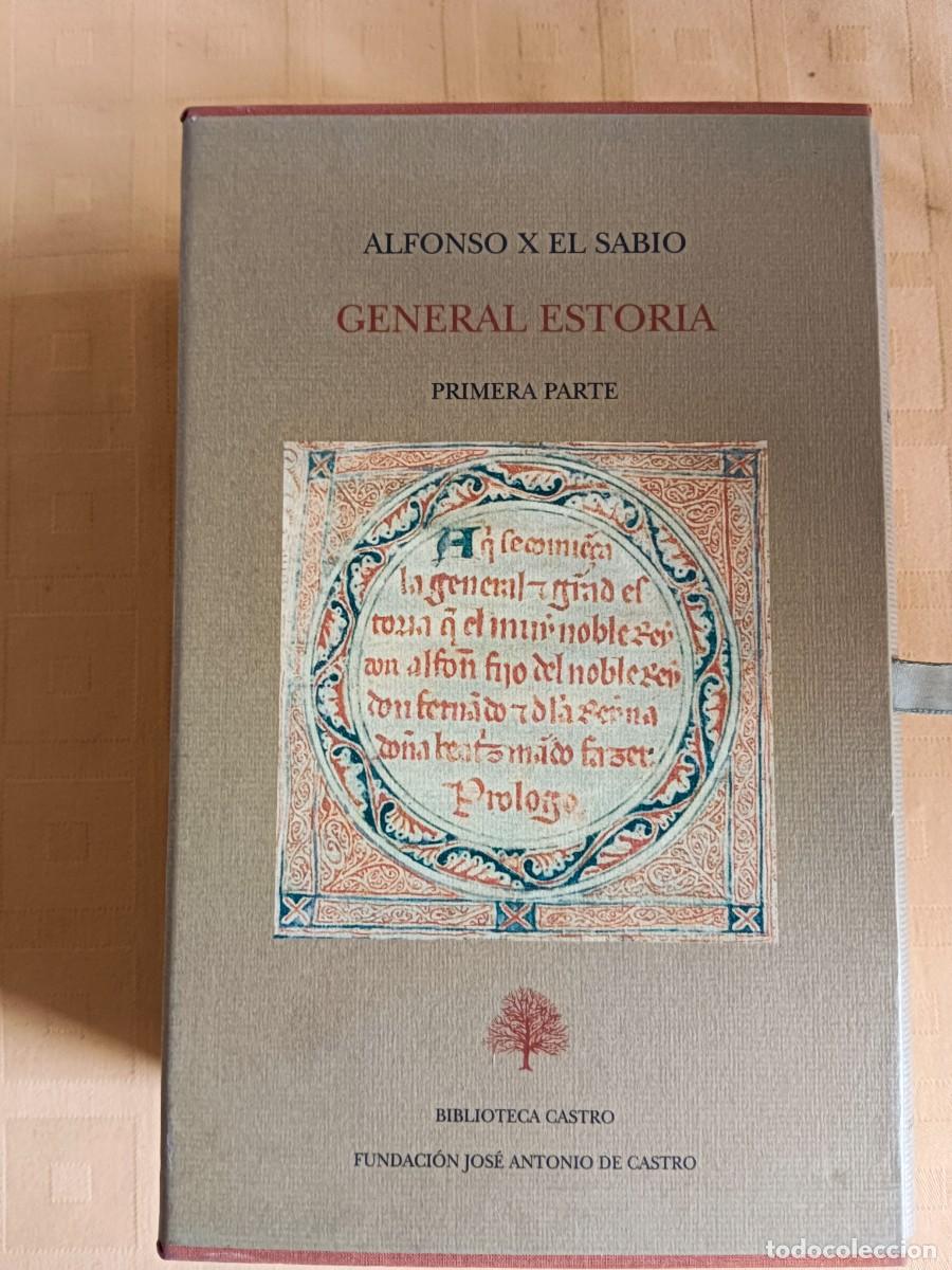 Libros: GENERAL ESTORIA - PRIMERA PARTE - 2 TOMOS - Alfonso X El Sabio - Foto 1