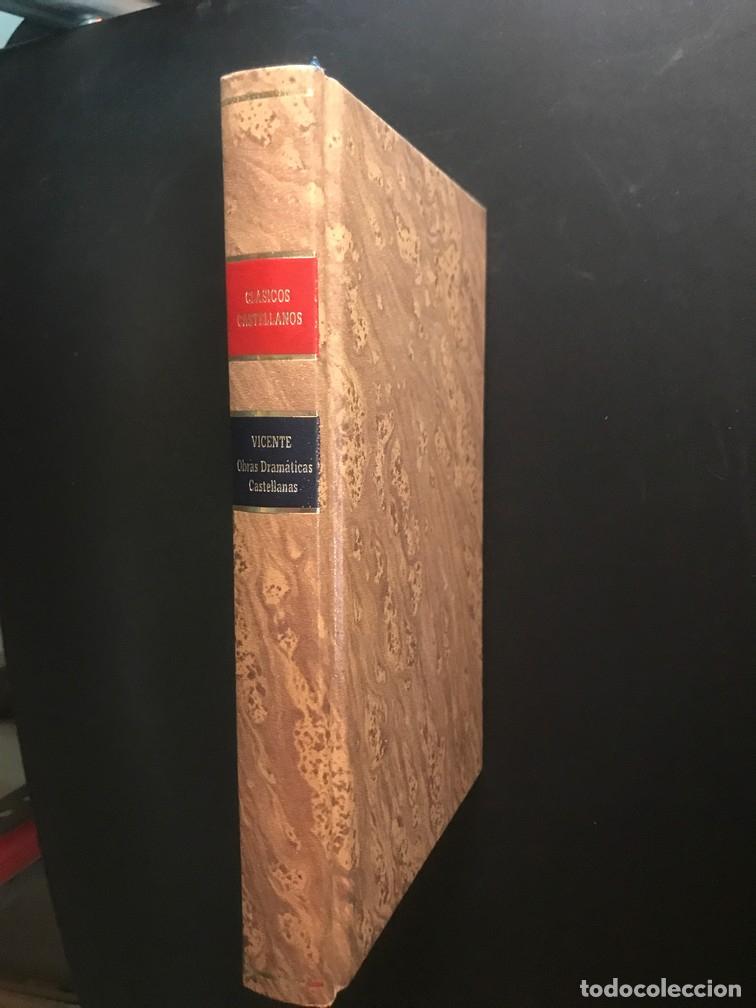 Libros: Gil Vicente - Obras dram&aacute;ticas castellanas - Foto 1