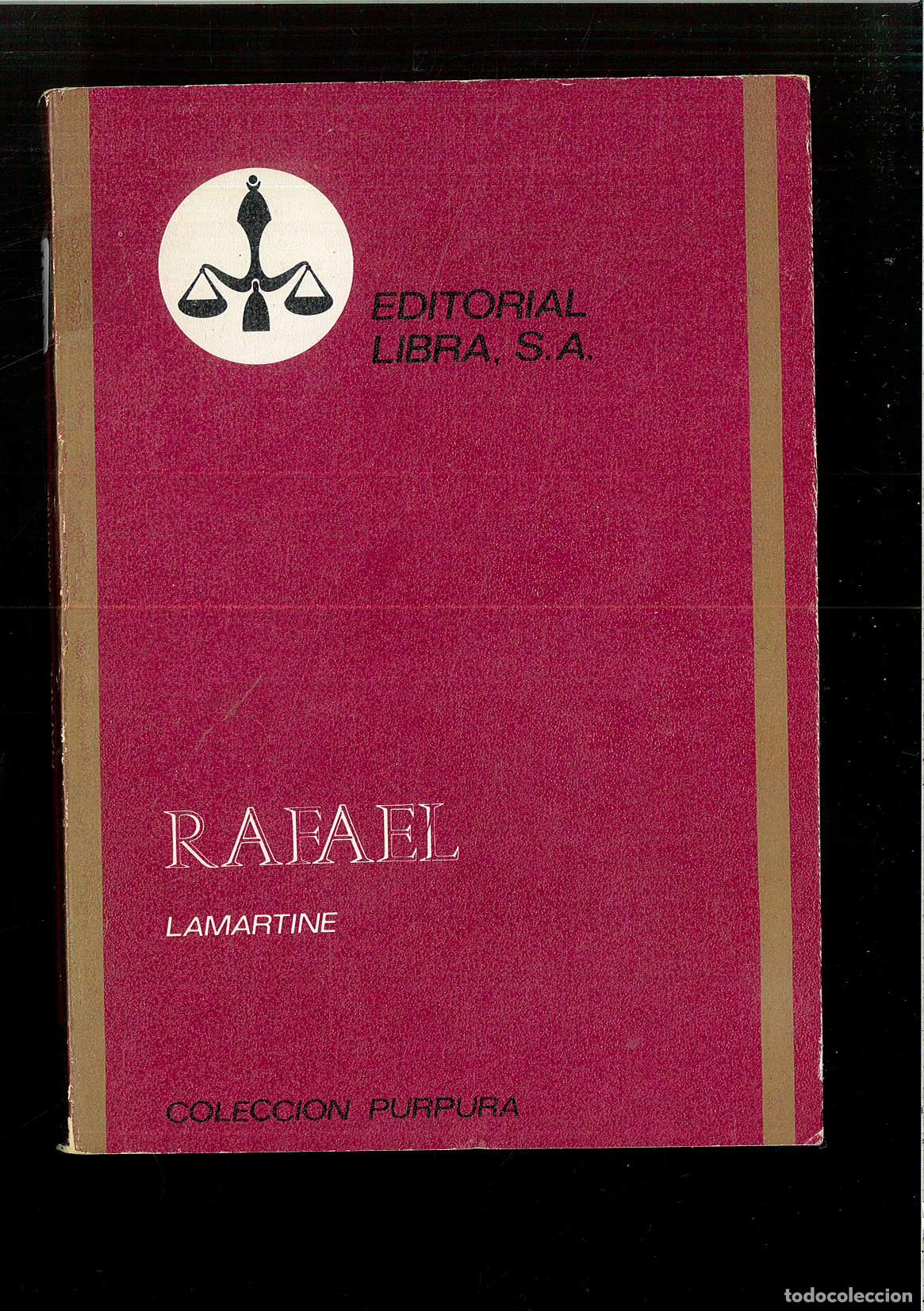 Libros: RAFAEL - LAMARTINE - Foto 1