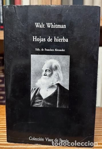 Libros: HOJAS DE HIERBA. Edici&oacute;n de Francisco Alexander - WHITMAN, Walt - Foto 1
