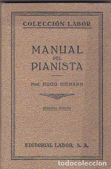 Libros: Manual del pianista - RIEMANN,Hugo - Foto 1