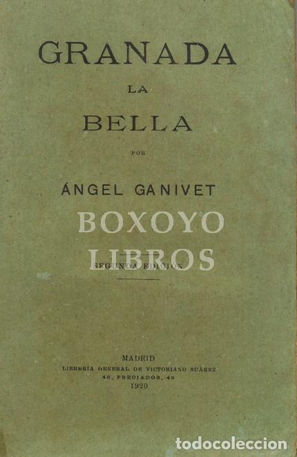 Libros: GANIVET, Angel. Granada la Bella - Foto 1