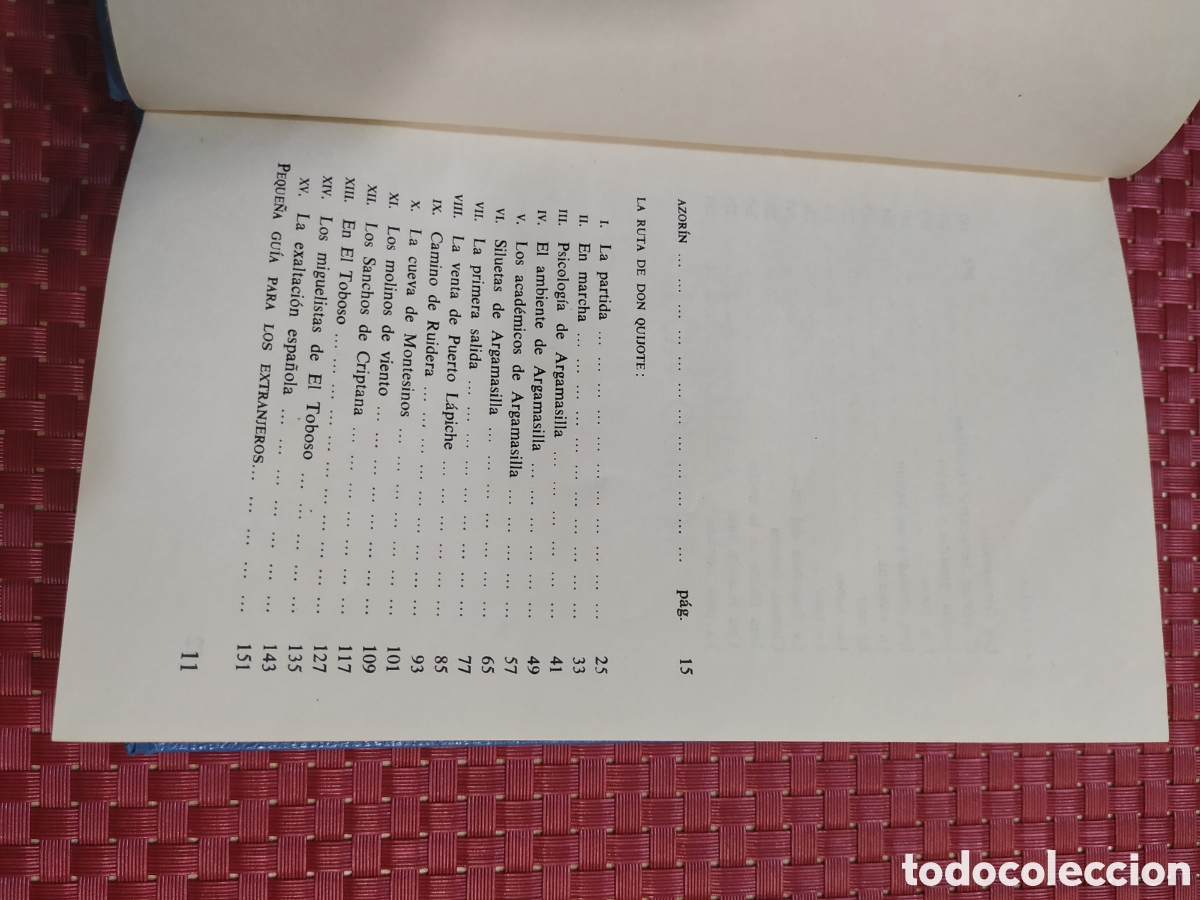 Libros: Azor&iacute;n. La ruta de Don Quijote. Castilla - Foto 5