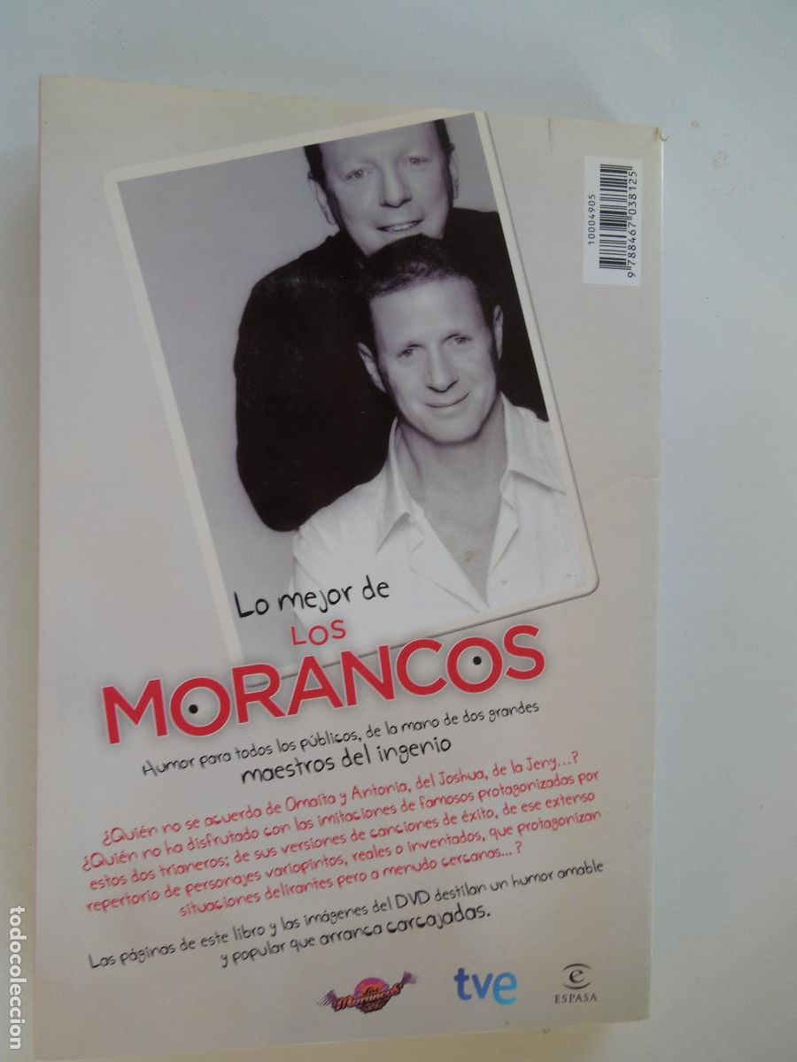 Libros: LO MEJOR DE LOS MORANCOS - ESPASA LIBROS 2011 - SIN DVD. - Foto 2