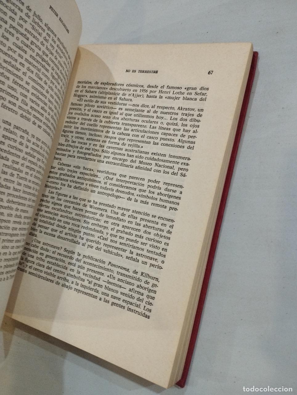 Libros: Peter Kolosimo - No es terrestre - Foto 2