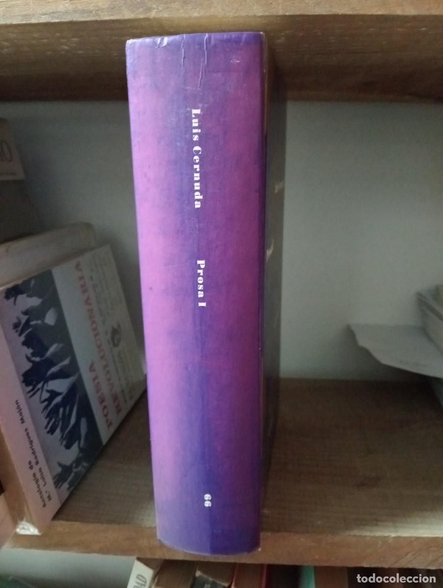 Libros: CERNUDA, LUIS. - Prosa I. Volumen II. - Foto 2