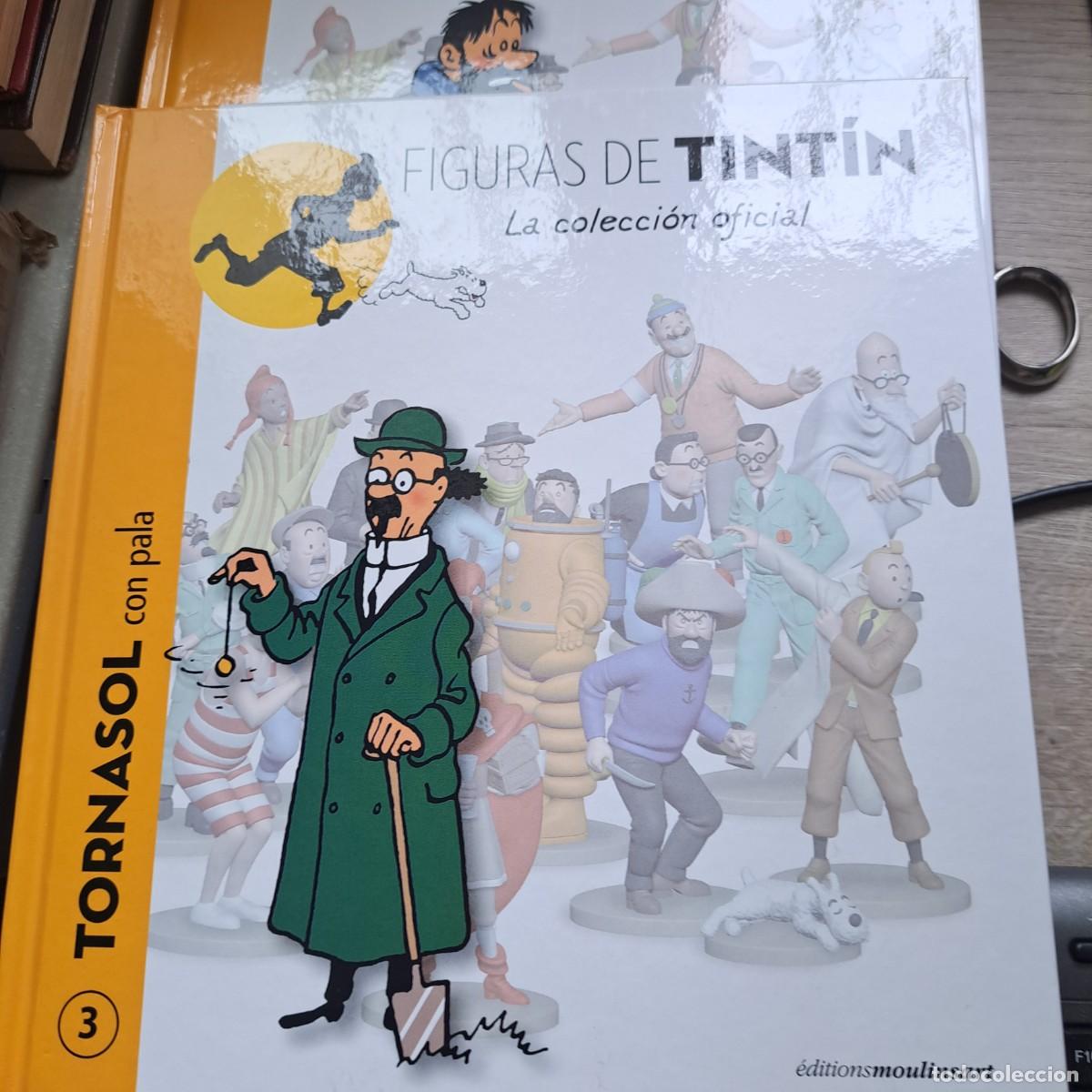Libros: TORNASOL CON LUPA FIGURAS DE TINTIN LA COLECCION OFICIAL NUM 3 SOLO LIBRO Y PASAPORTE 23 CM MUY BUEN