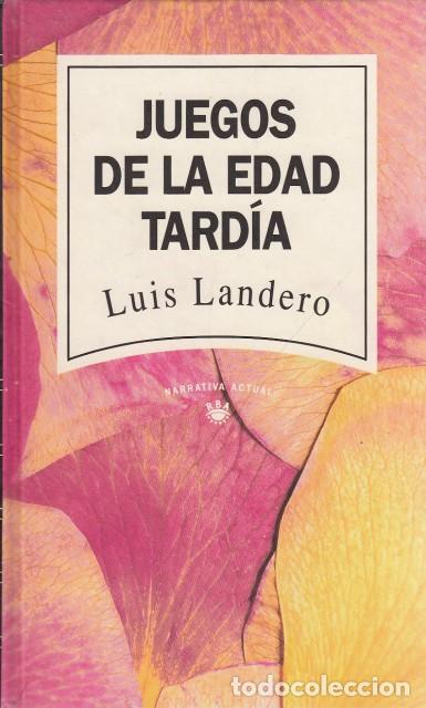 Libros: JUEGOS DE LA EDAD TARD&Iacute;A - LANDERO, LU&Iacute;S - Foto 1