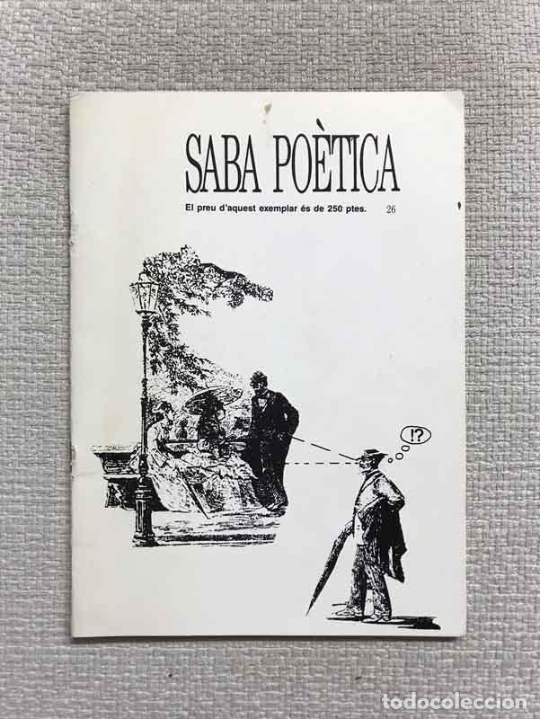 B&uuml;cher: Saba po&egrave;tica. N&uacute;m. 26, desembre 1990