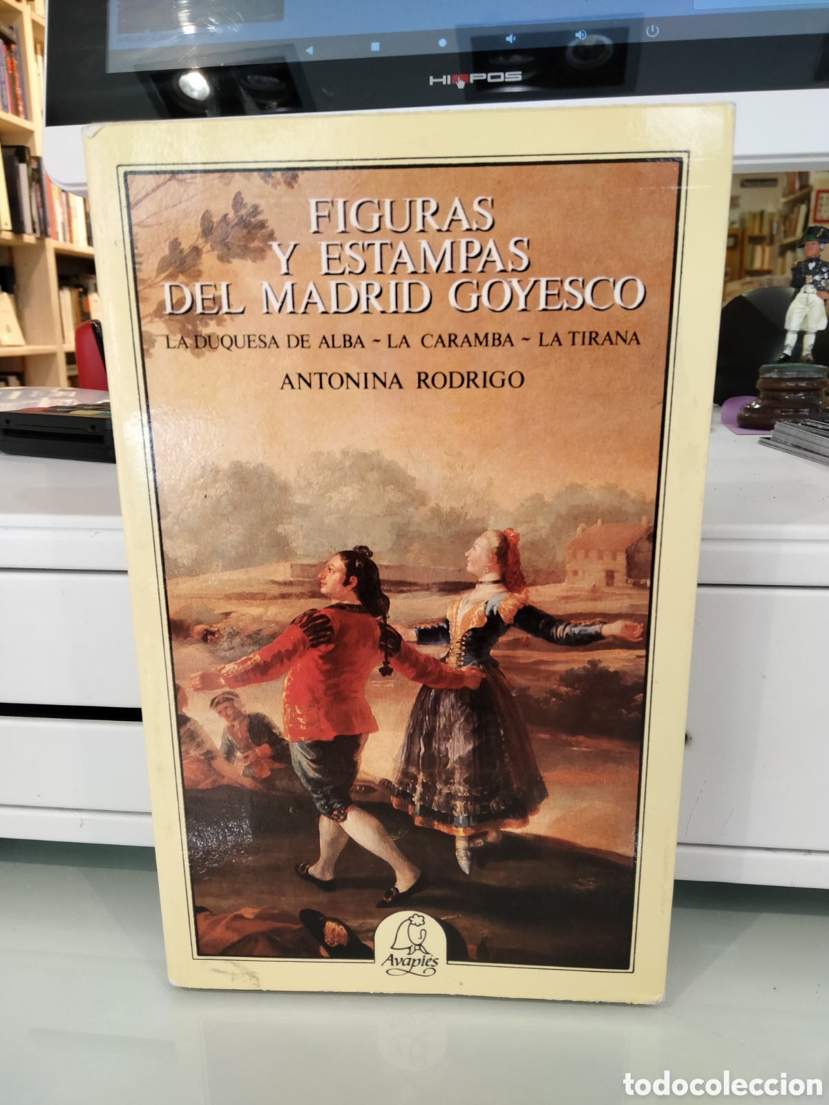 Libros: Figuras y estampas del Madrid goyesco - Antonio Rodrigo - Foto 1