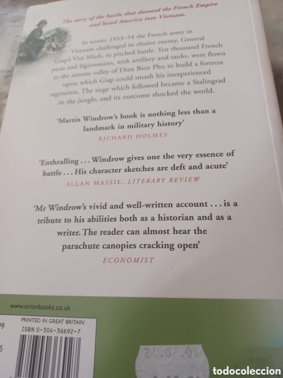 Libros: Barybook 190. The last Valley Mart&iacute;n Windrow libros en ingles - Foto 2